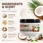 Gabri Professional - Hand & Face Care Cream Vitamin E Coconut Oil 300ml