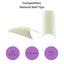 Gelluv - Competition Natural Nail Tips 1-10 Sizes 500pcs