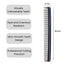Denman - DPC4 Precision Large Cutting Comb 21.4cm