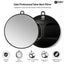 Gabri - Salon Mirror Round Handheld & Wall Black 28cm