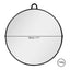 Gabri - Salon Mirror Round Handheld & Wall 28cm