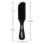 Gabri - Skin Fade Brush Silver Wooden Soft Fader