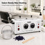 Gabri - Double Pot Wax Heater Warmer (White)