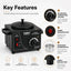Gabri - Single Pot Wax Heater Warmer (Black)