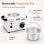 Gabri - Single Pot Wax Heater Warmer (White)