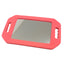Eson - Salon Mirror Two Handed Foam Pink 41x25cm