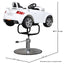 Kids Barber Chairs - Premium Sports Roadster White