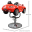 Kids Barber Chairs - Silver Star Roadster Red