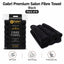 Gabri - Premium Salon Fibre Towel Black (Pack of 6)