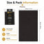 Gabri - Premium Salon Fibre Towel Black (Pack of 6)