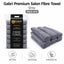 Gabri - Premium Salon Fibre Towel Grey (Pack of 6)