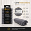 Gabri - Premium Salon Fibre Towel Grey (Pack of 6)
