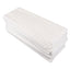 Eson - Classic Hair Salon Towel White 50x80cm 12pcs