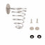 Eson - Hair Dryer Holder Wall Mounted Spiral Shape (Silver)