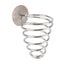 Eson - Hair Dryer Holder Wall Mounted Spiral Shape (Silver)