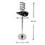 Eson - Hair Dryer Stand  Acrylic Spiral Holder With Tray