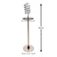 Eson - Hair Dryer Stand  Acrylic Spiral Holder With Tray
