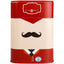 Moustache Pattern Red