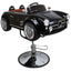 Kids Barber Chairs - Vintage Roadster Classic Black