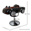 Kids Barber Chairs - Vintage Roadster Classic Black