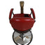 Kids Barber Chairs - Hydraulic Cartoon Horse Burgundy