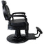 Barber Chair - Vintage Style Black & Matte Black Accents