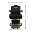 Barber Chair - Retro Black & Gold Accents