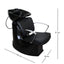 Backwash Chair - Premium Contour Basin Adjustable Chair Black