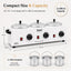 Gabri - 3 Pot Wax Heater Warmer White