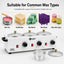 Gabri - 3 Pot Wax Heater Warmer White