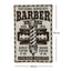 Eson - Old Fashioned Barber Shop Metal Plaque Sign 20x30cm