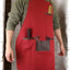 Eson - Hair Cutting Apron Premium Canvas & Leather Collection