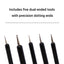 Kiepe - Nail Art Design Silicone & Dotting Tools Set 5pcs