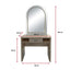 Salon Station Unit - Styling Station With Arched LED Mirror