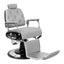Barber Chair - Luxurious Belmont Grey & Black Accents