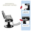 Barber Chair - Luxurious Belmont Grey & Black Accents