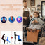 Kids Booster Seats - Professional Salon & Barber Cushion Camel