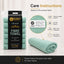 Gabri - Premium Salon Fibre Towel Mint Green (Pack of 6)