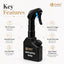 Gabri -  Water Bottle Spray Black 270ml