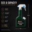 Gabri -  Water Bottle Spray Green 270ml