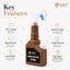 Gabri -  Water Bottle Spray Brown 270ml