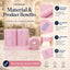 Gabri - Professional Disposable Neck Strips Pink (Pack of 5)