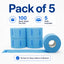 Gabri - Professional Disposable Neck Strips Blue (Pack of 5)