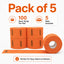 Gabri - Professional Disposable Neck Strips Orange (Pack of 5)