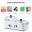 Eson - Professional Dual Pot Wax Warmer and Paraffin Heater Machine 500W
