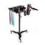 Gabri- Premium Metal Hairdressing Trolley with Magnetic Tint Bowls