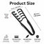 Gabri - Texturising & Root Lift Comb Black