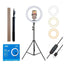 Eson - LJJ-36 Dimmable LED Ring Light with Phone Holder & Tripod 14 inch (36cm)