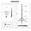 Eson - LJJ-56 Dimmable LED Ring Light with 3 Phone Holders & Tripod 22 inch (56cm)