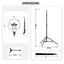 Eson - RL-14 Dimmable LED Soft Ring Light with 3 Phone Holders, Remote & Tripod 14 inch (36cm)
